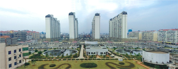 江西最大污水處理廠——南昌朝陽污水處理廠二期工程（省、市優(yōu)良工程，獲滕王閣杯）
